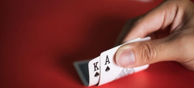 Blackjack table in Casino